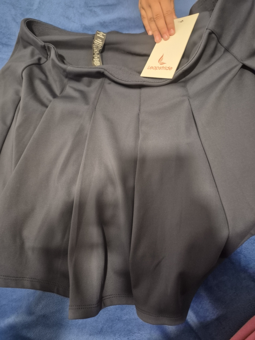 Women's Navy Blue Short Skirt
